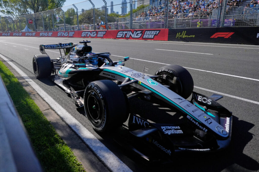 F1: Australian Grand Prix qualifying, Russell takes pole position, Leclerc fourth