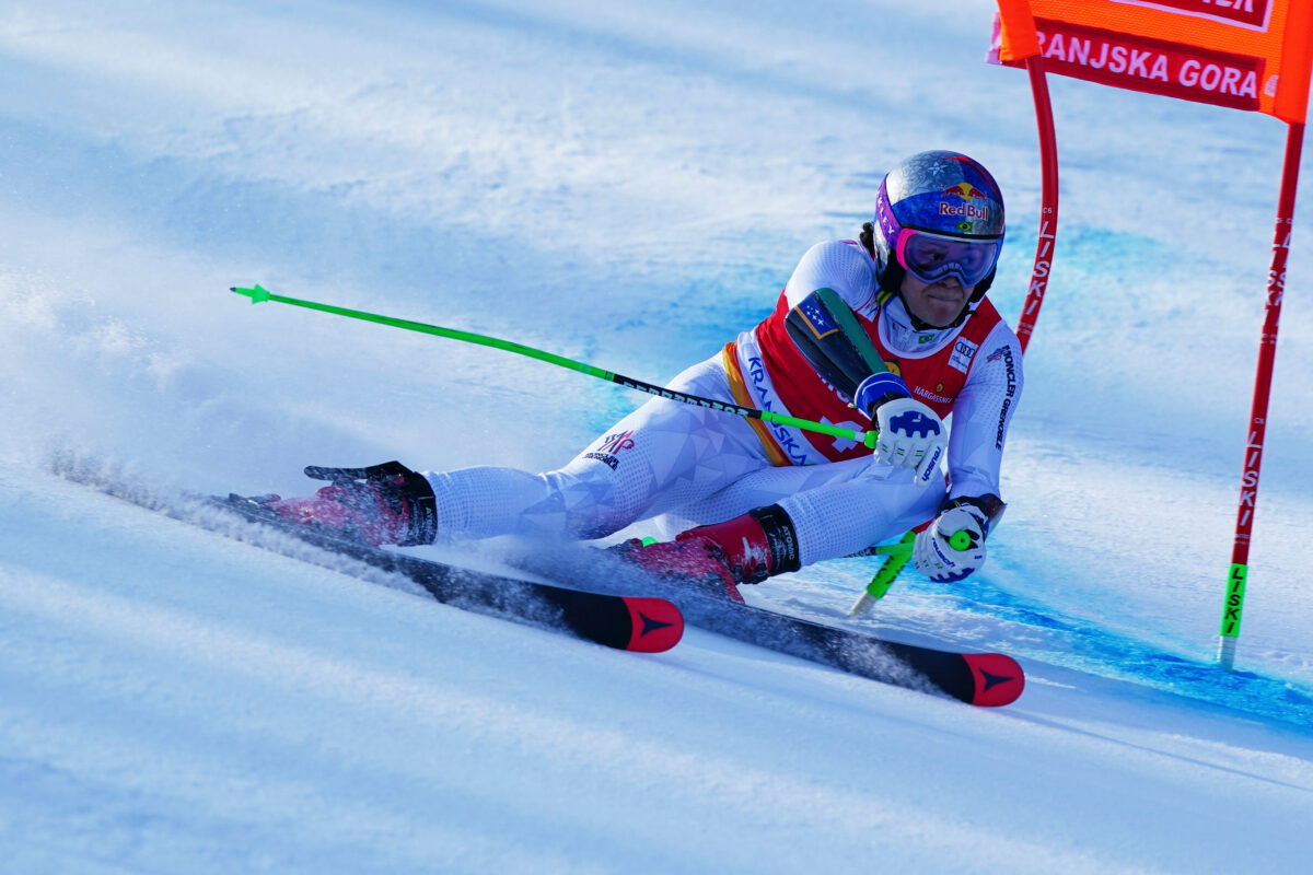Skiing, World Cup: Braathen wins Kranjska Gora giant slalom and closes in on Odermatt