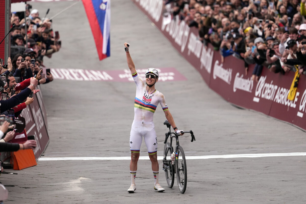 Cycling, Strade Bianche: fourth triumph for Pogacar