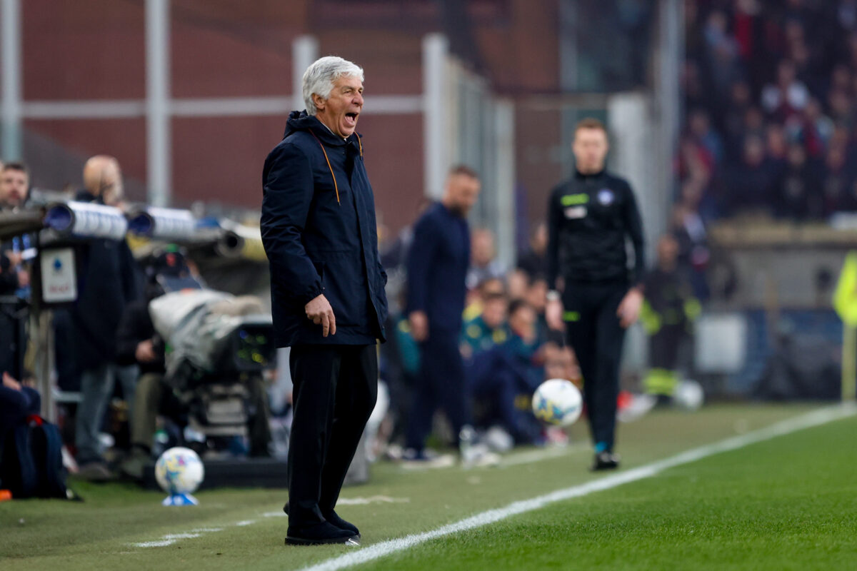 Football, Gasperini: ‘Unlucky in certain moments, but we’re not discouraged’