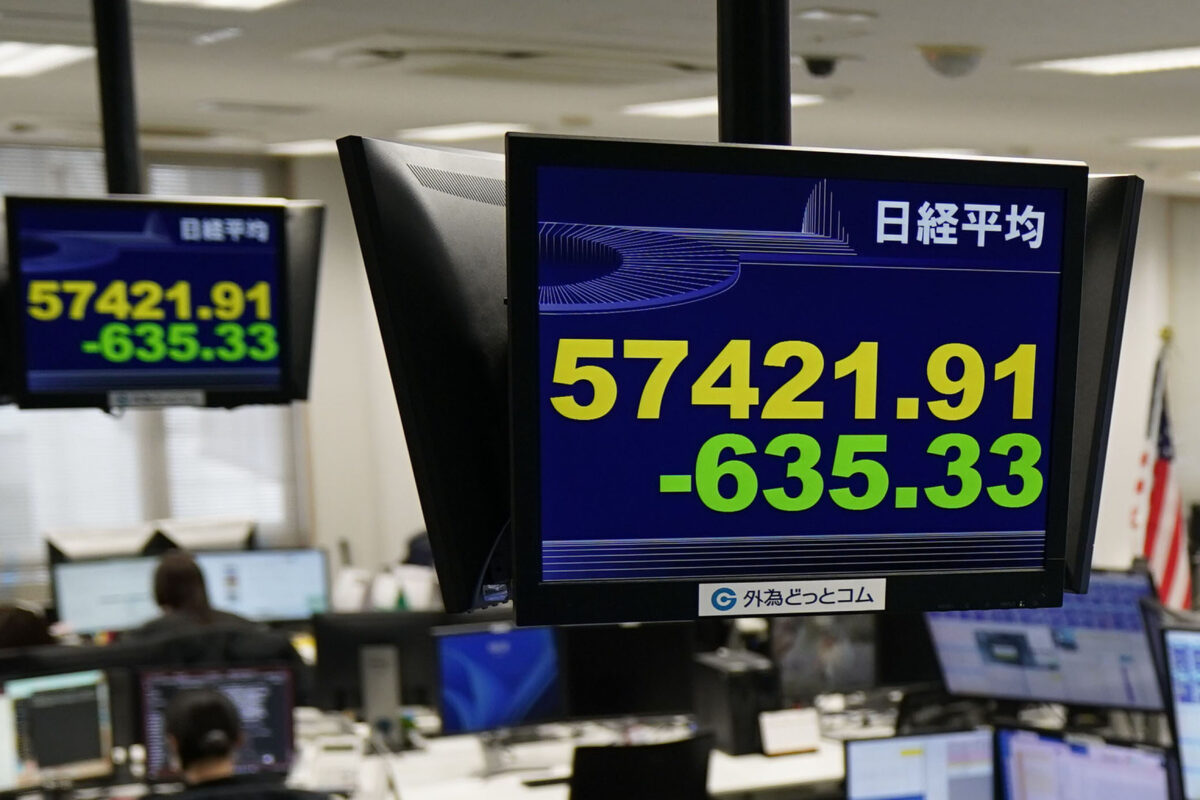 Stock markets: Tokyo closes sharply lower