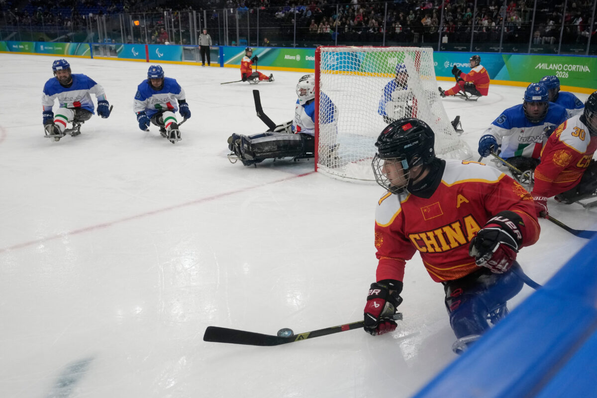 Paralympics Milan-Cortina, China overwhelms Italy 11-1 in para hockey