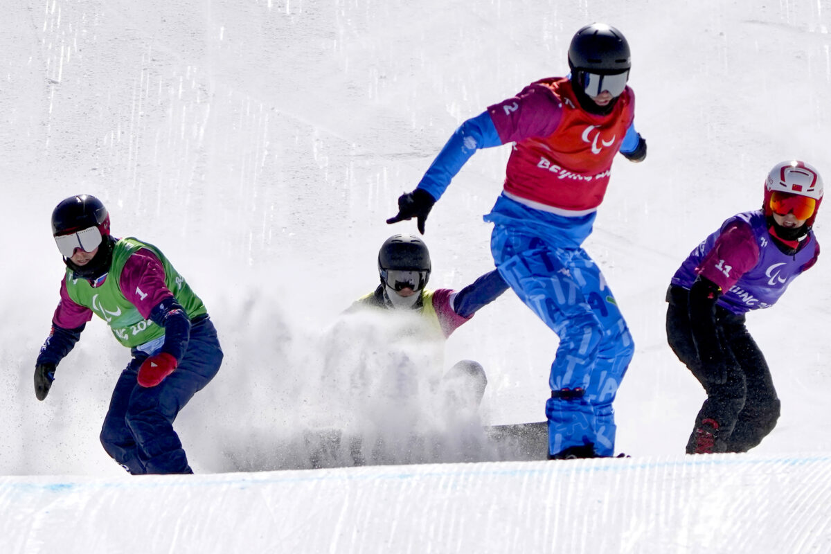 Milan-Cortina Paralympics: Jacopo Luchini wins gold in snowboarding
