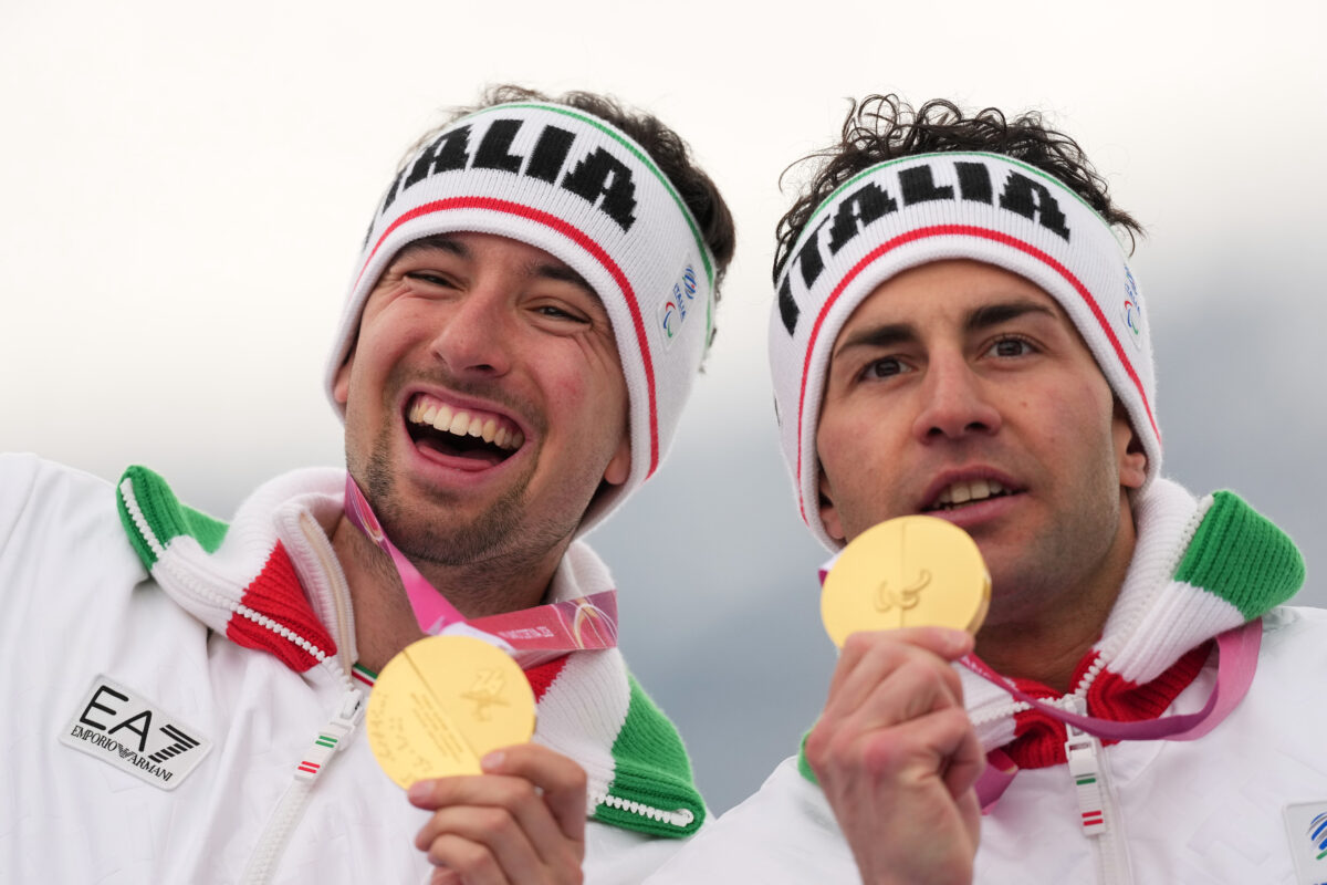 Milan-Cortina Paralympics: Bertagnolli wins silver in the alpine skiing giant slalom