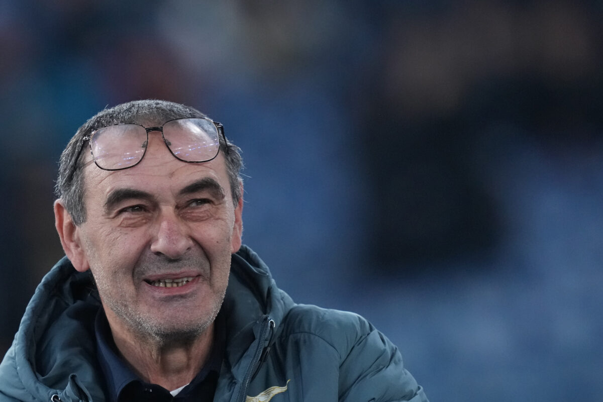 Sarri: ‘I like the atmosphere at Lazio; it will influence my future’