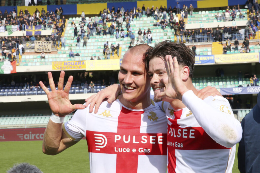 Serie A: Verona 0–2 Genoa, with goals from Vitinha and Ostigard