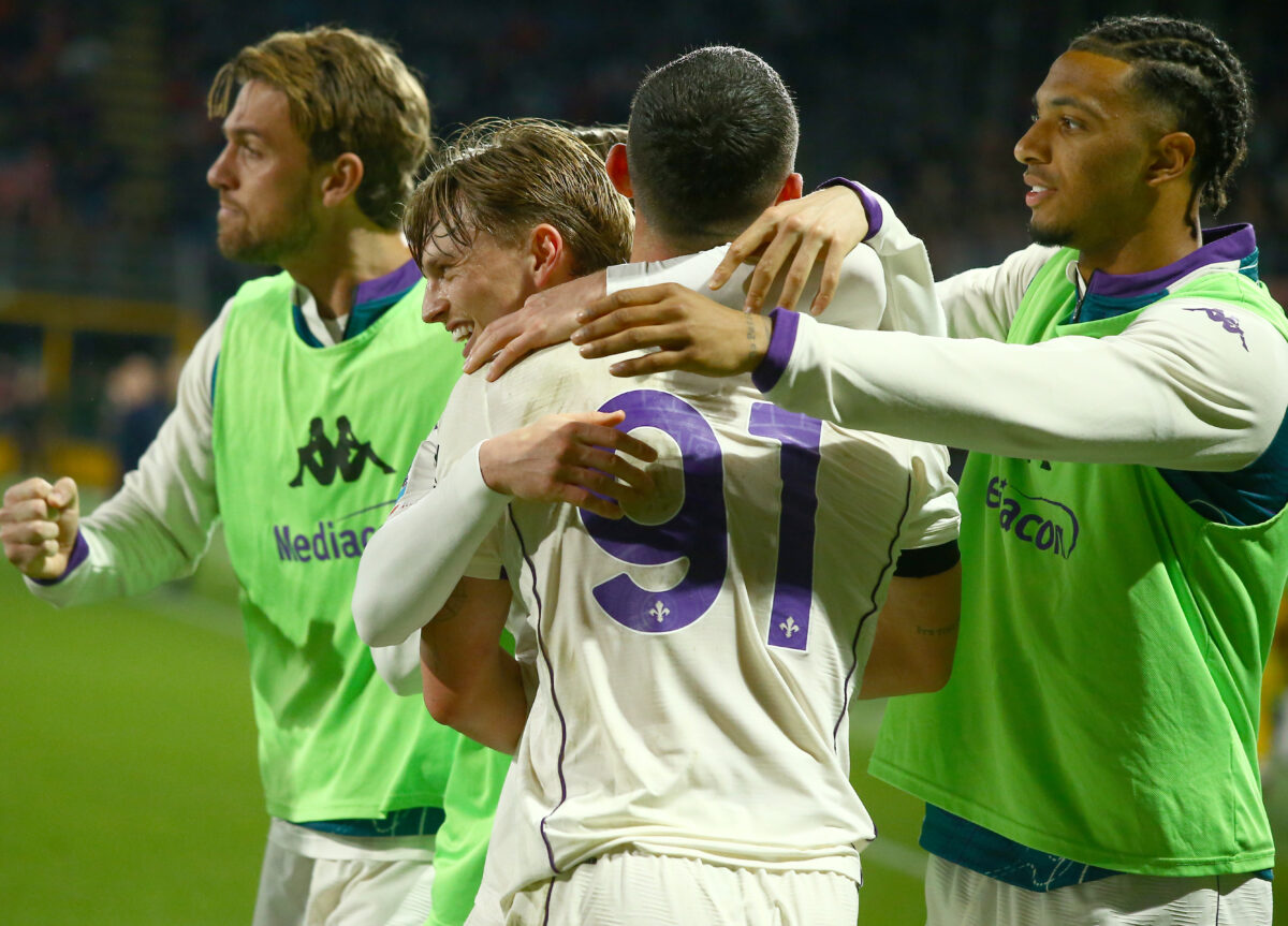 Soccer, Serie A: Cremonese-Fiorentina 1-4