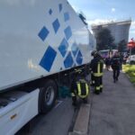 Road accidents, truck hits and kills pedestrian in Milan