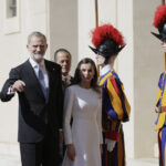 King Felipe and Queen Letizia of Spain at the Vatican to meet Pope Leo XIV