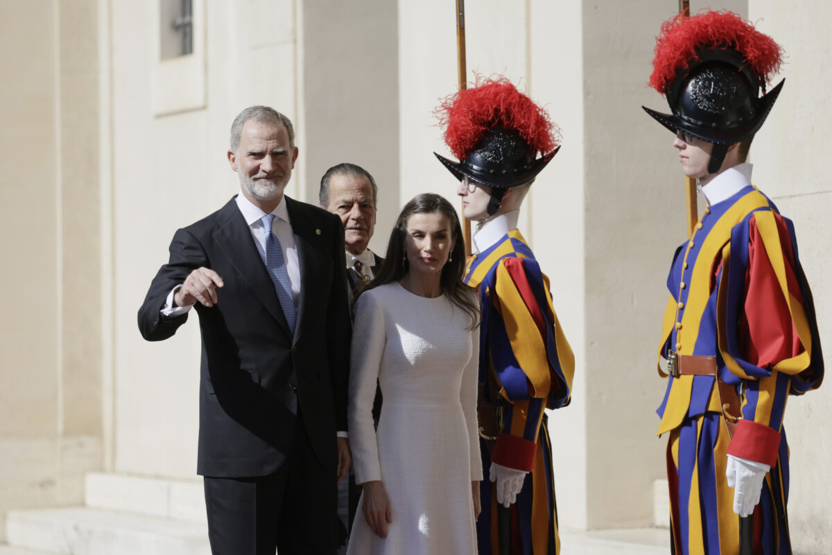 King Felipe and Queen Letizia of Spain at the Vatican to meet Pope Leo XIV King Felipe and Queen Letizia of Spain at the Vatican to meet Pope Leo XIV
