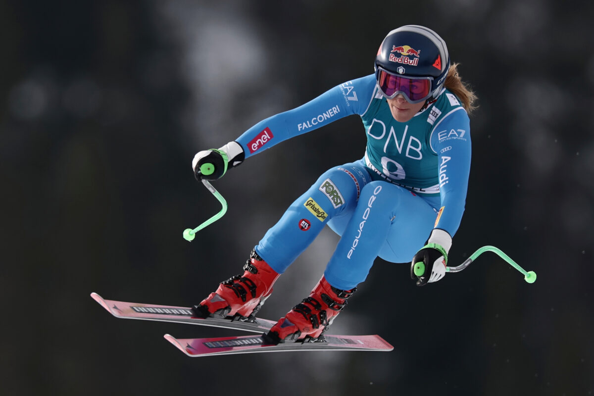 Skiing: Sofia Goggia wins Super-G World Cup in tears Skiing: Sofia Goggia wins Super-G World Cup in tears