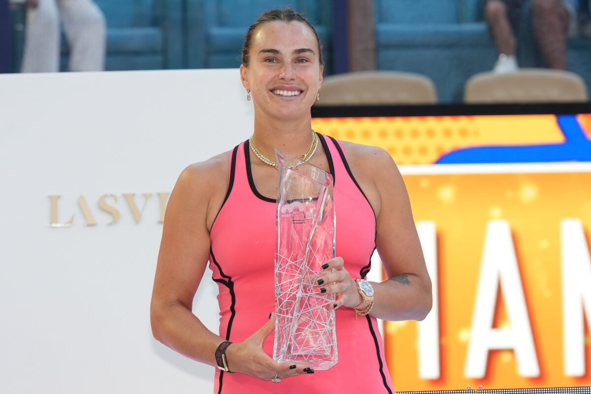 Tennis, WTA Miami: Sabalenka triumphs, Gauff beaten in the final in three sets Tennis, WTA Miami: Sabalenka triumphs, Gauff beaten in the final in three sets