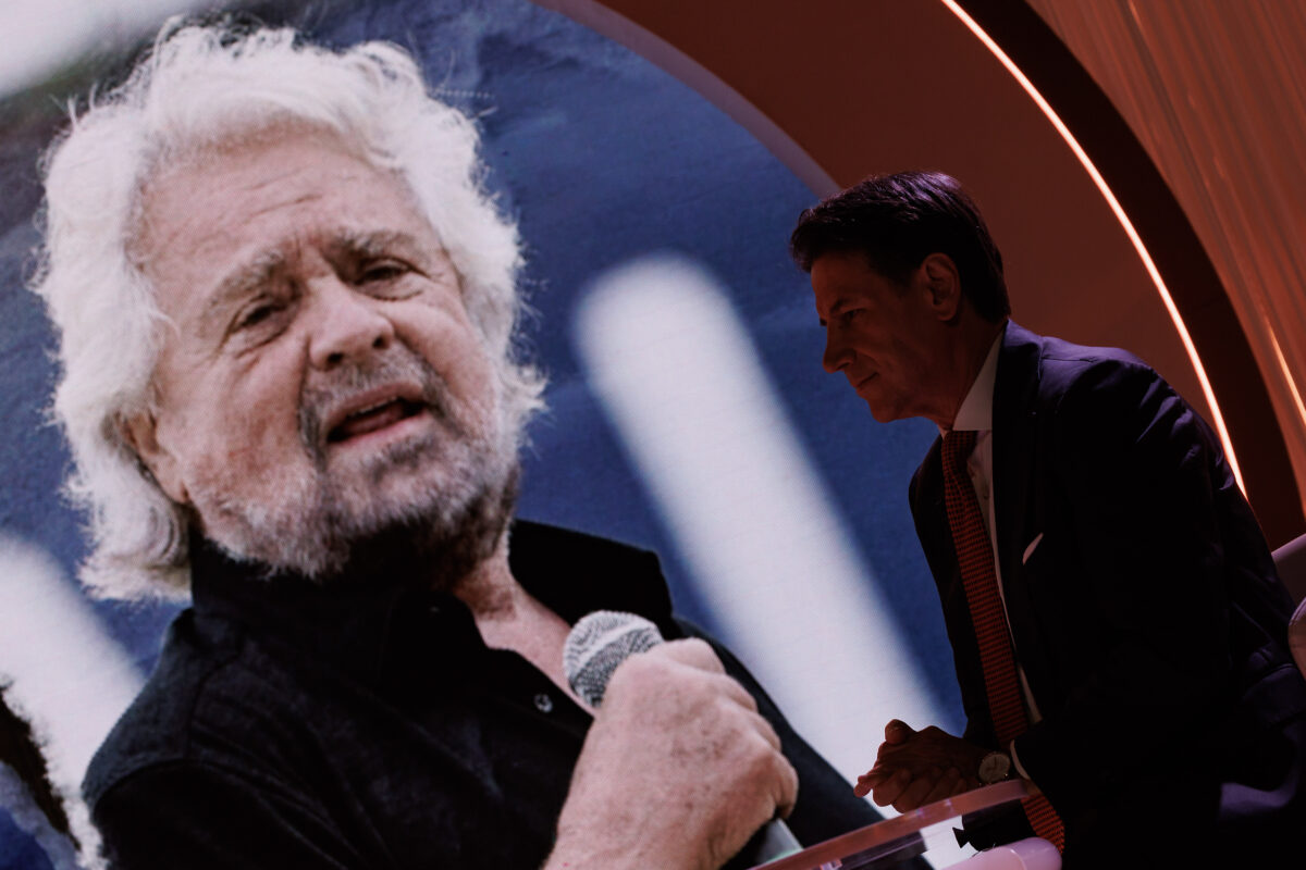 M5S: Grillo takes legal action over party logo and name