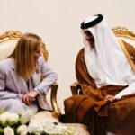 Government: Meloni has arrived in Doha and is set to meet the Emir of Qatar, Al Thani