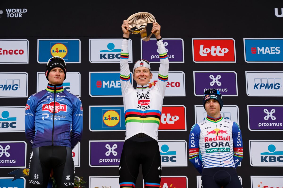 Cycling, riders run red lights during Tour of Flanders: Pogacar also under investigation