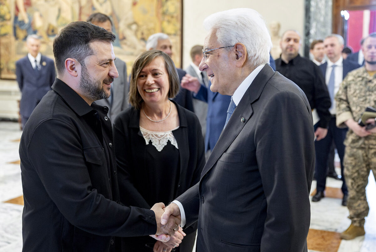 Ukraine, Zelensky to meet Mattarella and Meloni in Rome tomorrow
