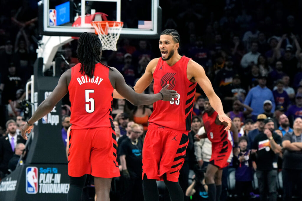 Charlotte knock Miami out in the play-ins, Portland return to the play-offs