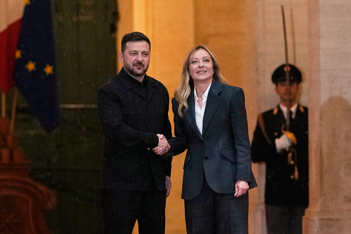 Ukraine, Meloni: “With Zelensky I’m aiming for next steps to end the war” Ukraine, Meloni: “With Zelensky I’m aiming for next steps to end the war”