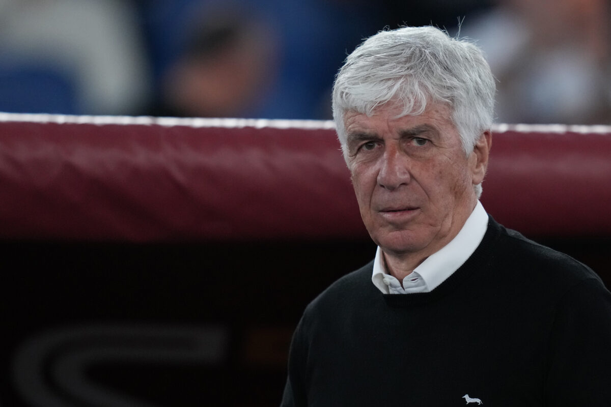 Football: Gasperini gets emotional as he recalls his time at Atalanta