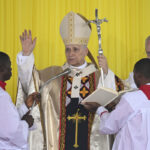 The Pope arrives in Douala, Cameroon