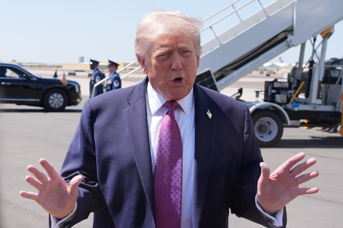 Trump reiterates: ‘We will take uranium out of Tehran’