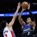 NBA Playoffs: Magic spring a surprise in Detroit; Celtics, Thunder and Spurs get off to a good start