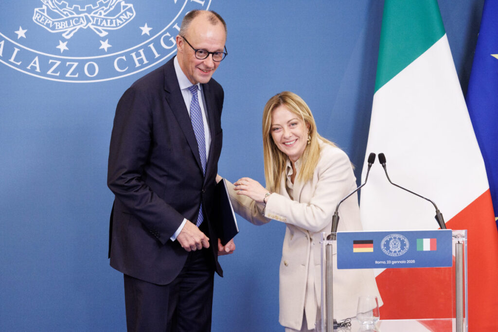 EU: Meloni and Merz hold talks in Cyprus, focusing on issues of mutual interest