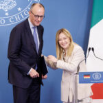 EU: Meloni and Merz hold talks in Cyprus, focusing on issues of mutual interest