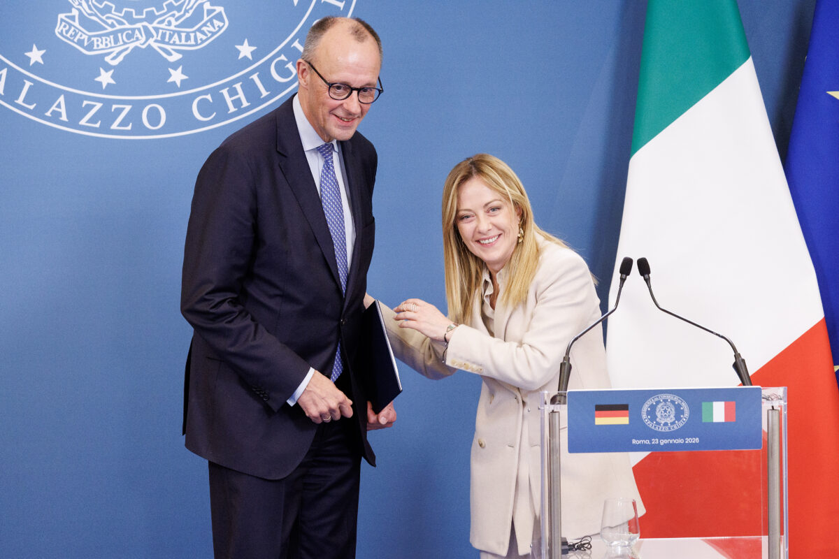 EU: Meloni and Merz hold talks in Cyprus, focusing on issues of mutual interest