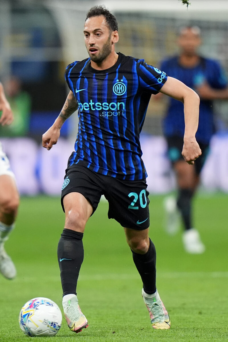 Inter: Calhanoglu suffers a soleus strain