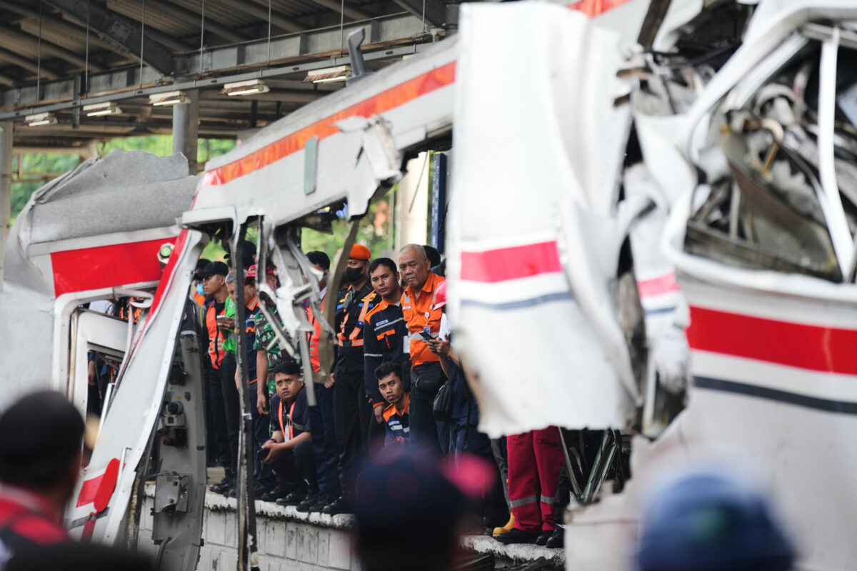 Indonesia: Train collision death toll rises to 15, all women