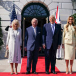 US-UK: Military honors at the White House for Charles and Camilla