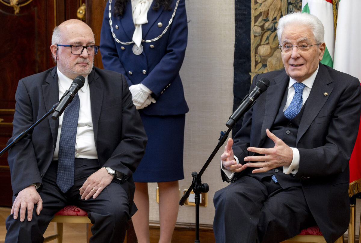 Mattarella, more books and fewer weapons: “If powerful people read, we would benefit.”