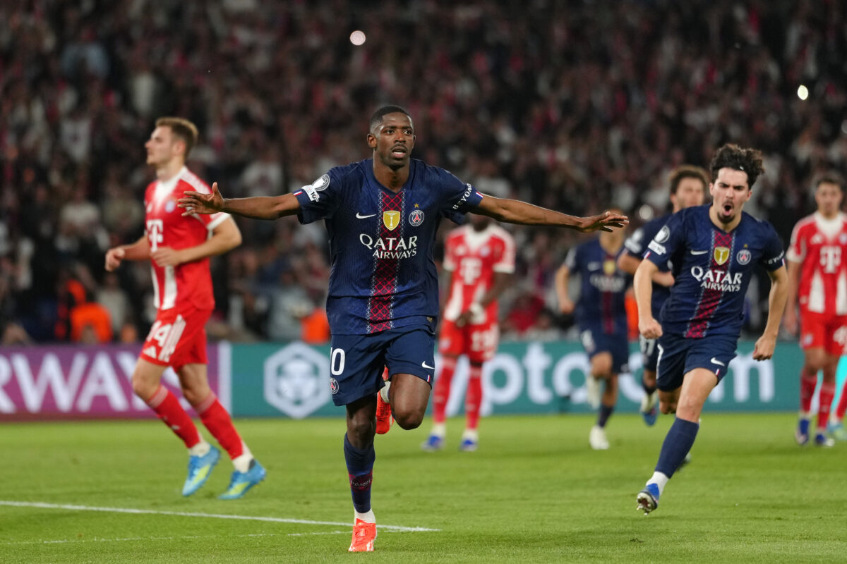 Champions League, semi-final first leg: PSG 5–4 Bayern