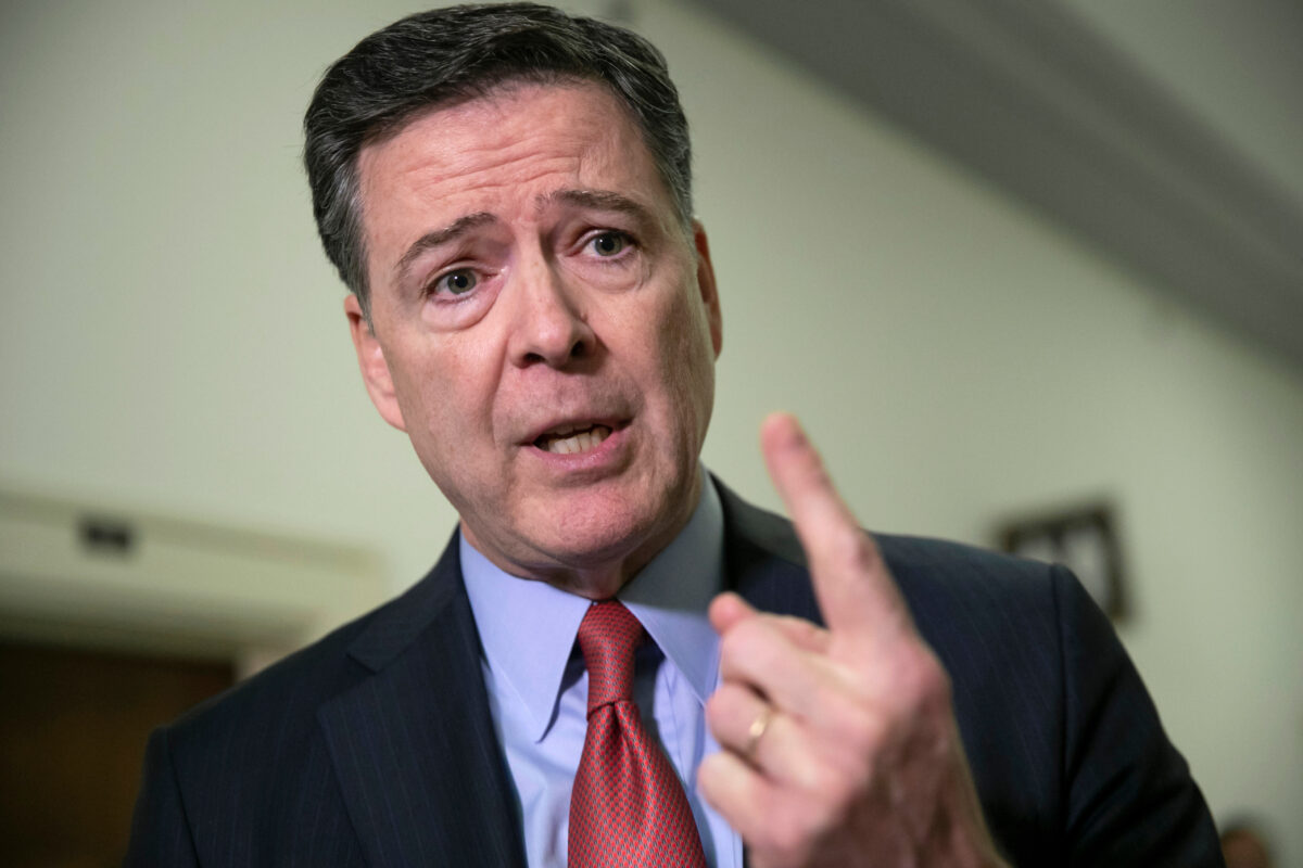 US: Arrest warrant issued for former FBI Director James Comey