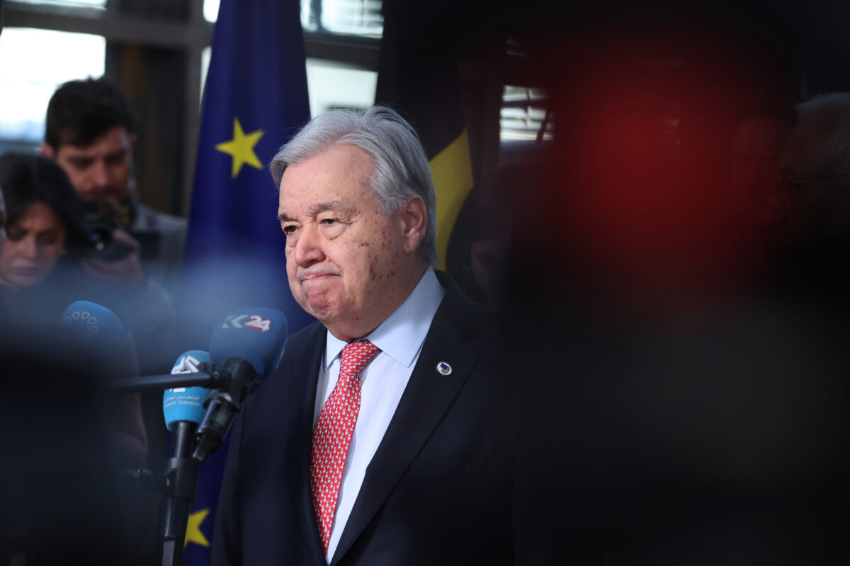 Guterres: ‘Closure of the Strait of Hormuz is strangling the global economy’