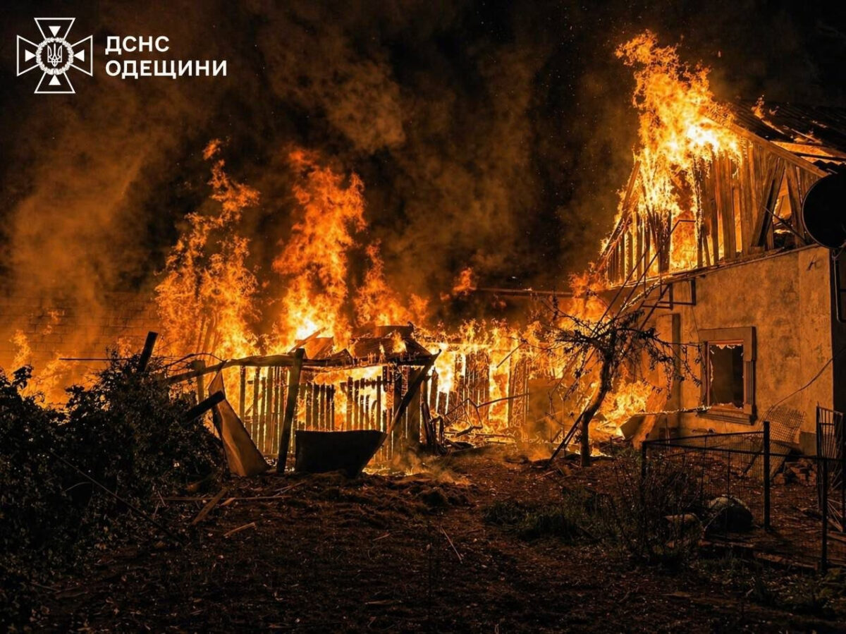 Ukraine: Russian drone strikes hit buildings in Odessa, injuring two people