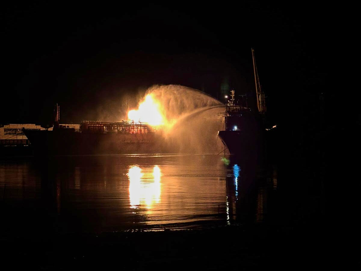Ukraine, Russian attack on port infrastructure in the city of Izmail