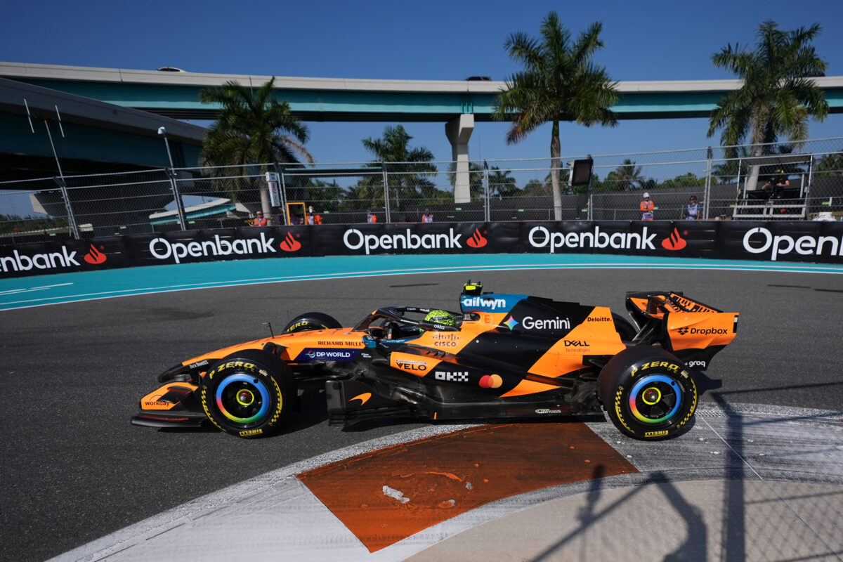 F1: McLaren one-two in Miami sprint race: Norris ahead of Piastri, Leclerc third