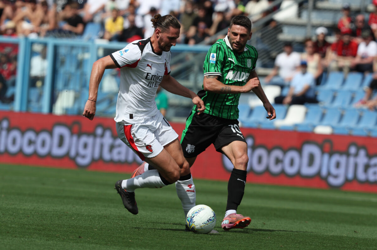 Football, Serie A: Sassuolo-Milan 2-0