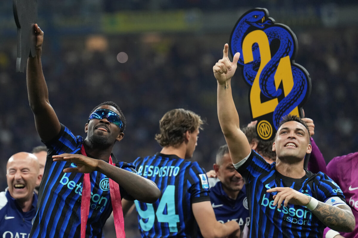 Football: Serie A, Inter crowned Italian champions, 21st Scudetto