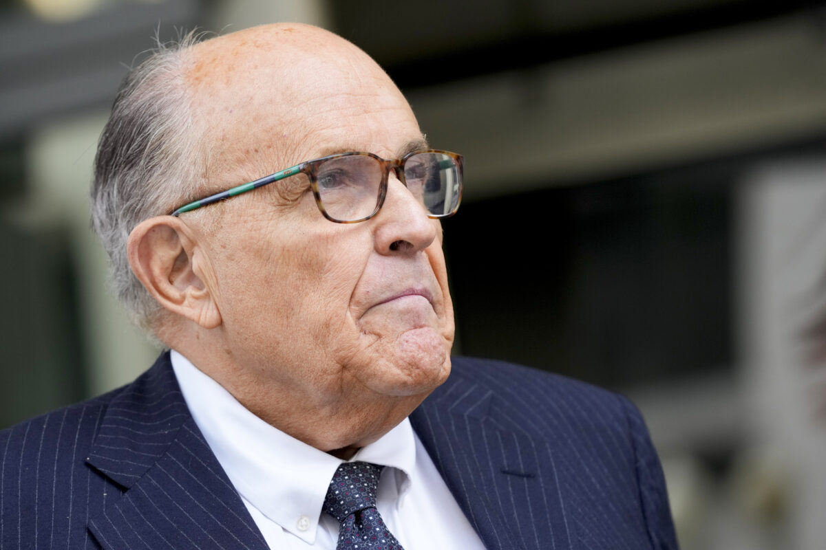 USA, former New York mayor Rudy Giuliani in hospital in serious condition