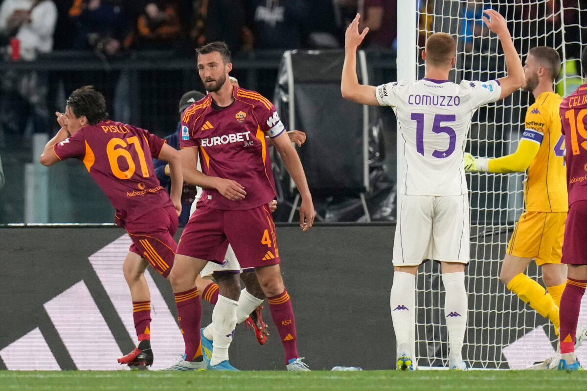 Serie A, Roma-Fiorentina 4-0: Giallorossi one point behind Champions League zone