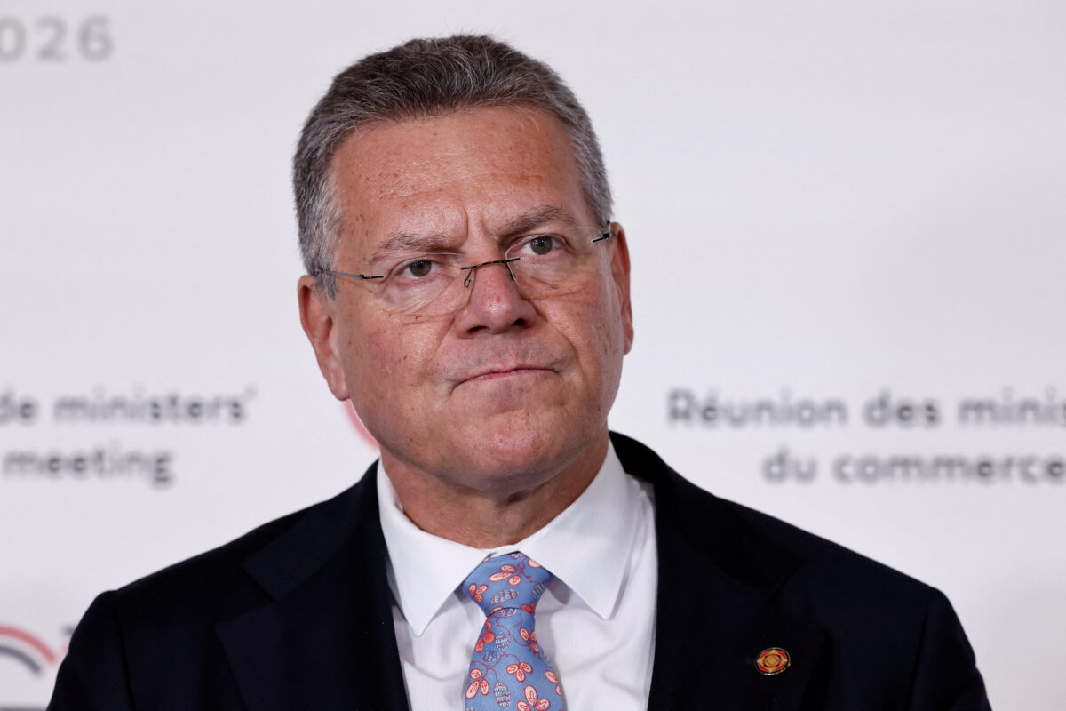 Tariffs, Sefcovic: “Progress in negotiations on agreement, US must respect commitments”