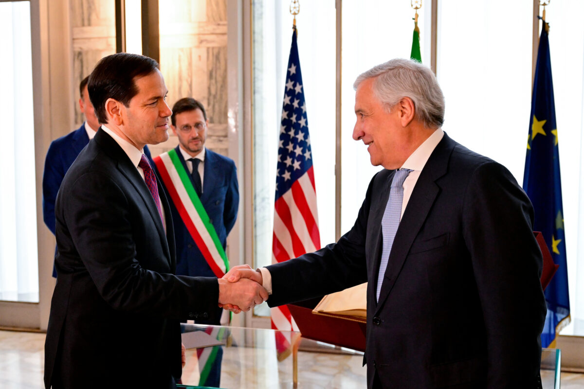Italy-US, Rubio: ‘I discussed freedom of navigation and an end to the war in Ukraine with Tajani’