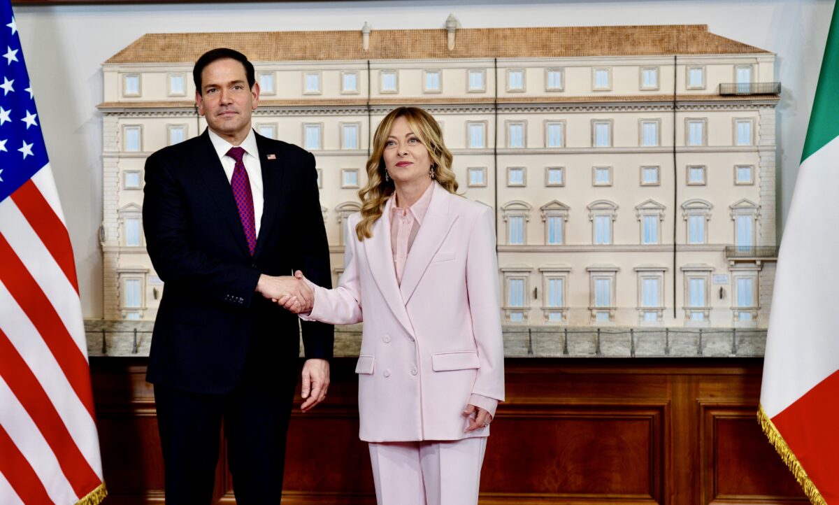 Italy-US, Meloni: ‘Frank dialogue with Rubio between allies defending their interests’