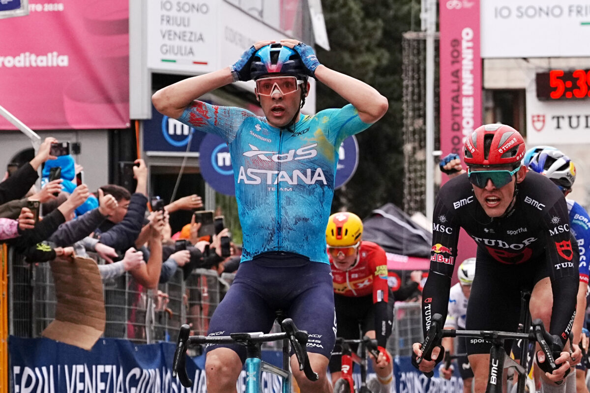 Giro d’Italia, Silva wins second stage and becomes new pink jersey