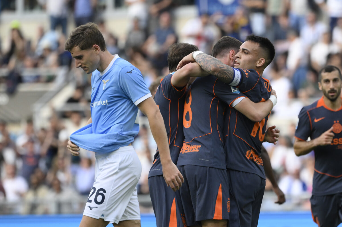 Serie A, Lazio-Inter 0-3: Romagnoli sent off for the Biancocelesti