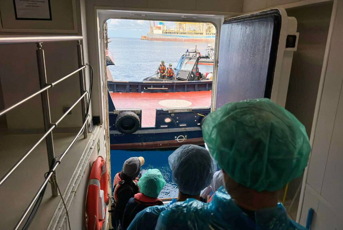 Hantavirus: the MV Hondius docks at the port of Tenerife due to bad weather Hantavirus: the MV Hondius docks at the port of Tenerife due to bad weather