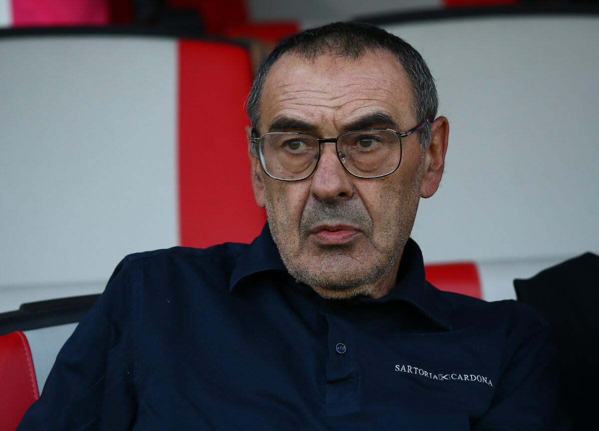 Sarri: ‘It’s better for everyone to play the derby on Monday evening’